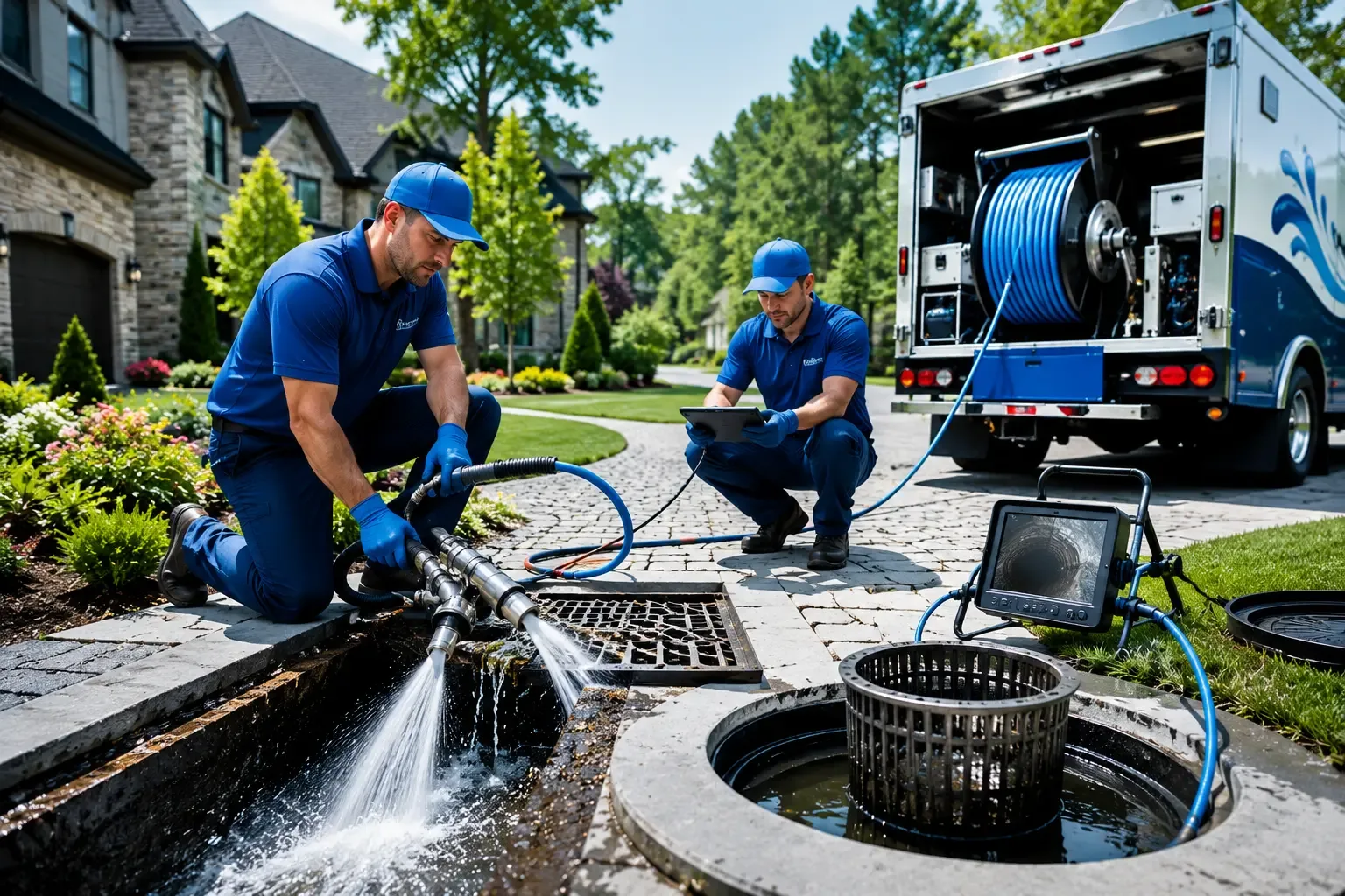 Local outdoor drain cleaning professionals in Cockeysville, MD
